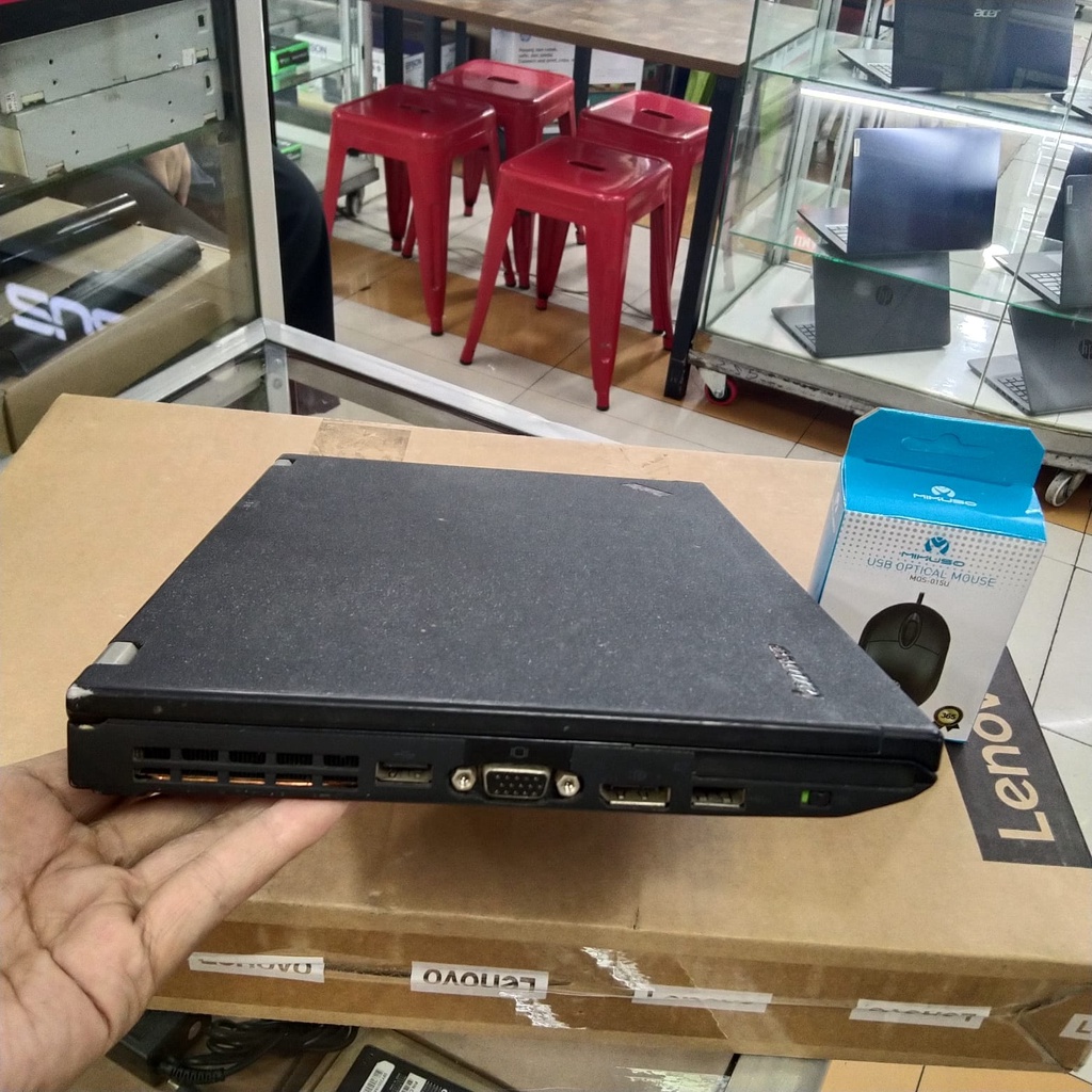 promo Laptop Leptop Seken Bekas  second LE Thinkpad X220 Core I5 Ram 8GB Hdd 320gb bagus zoom siap Pakai