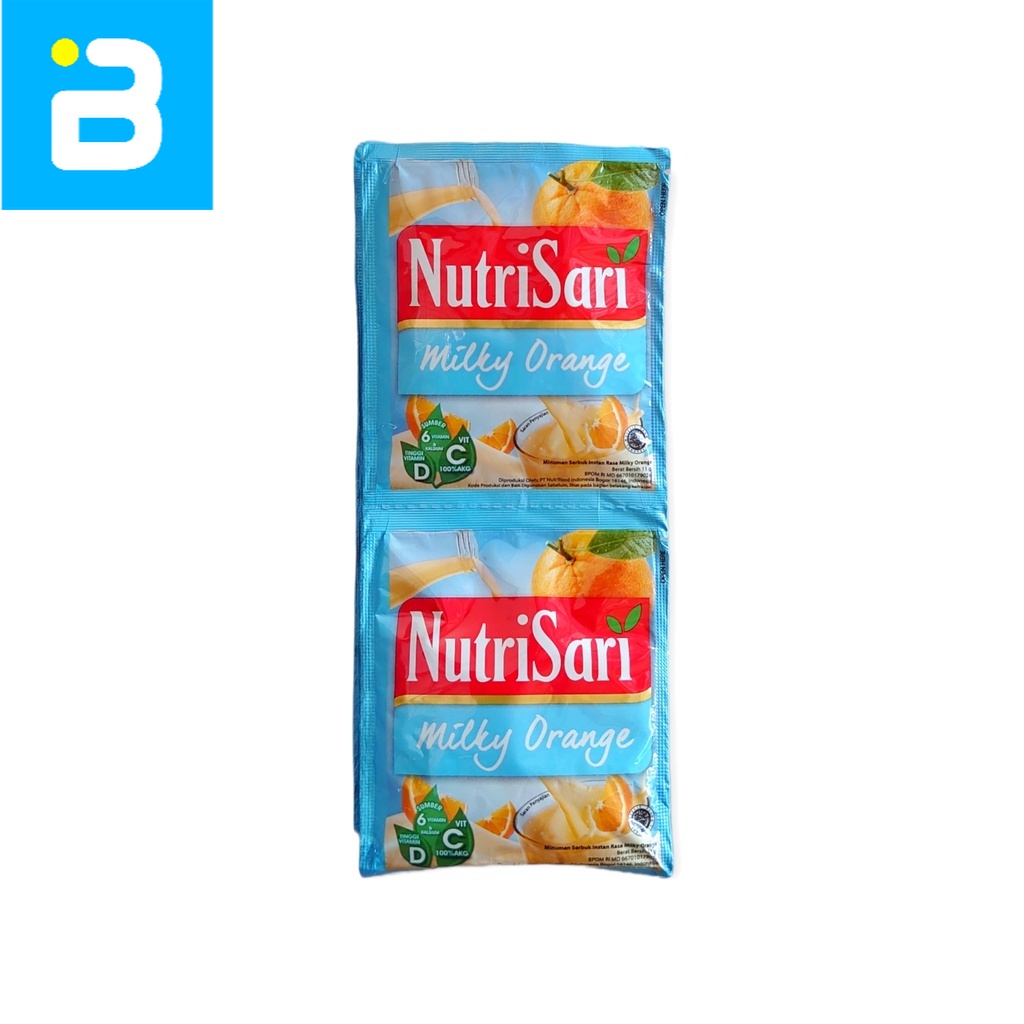 

NutriSari Milky Orange 10 x 11 G