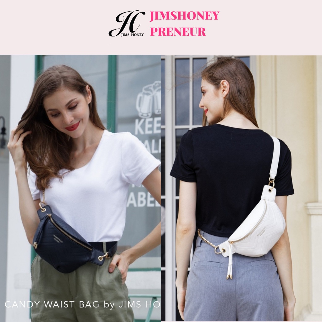 Waistbag Wanita Import Jims Honey CANDY Bag Tas Pinggang Wanita Murah Original