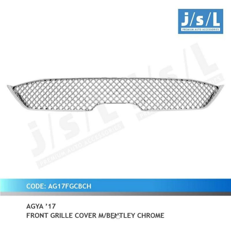 cover grill model Bentley chrome new Agya 2017 jsl