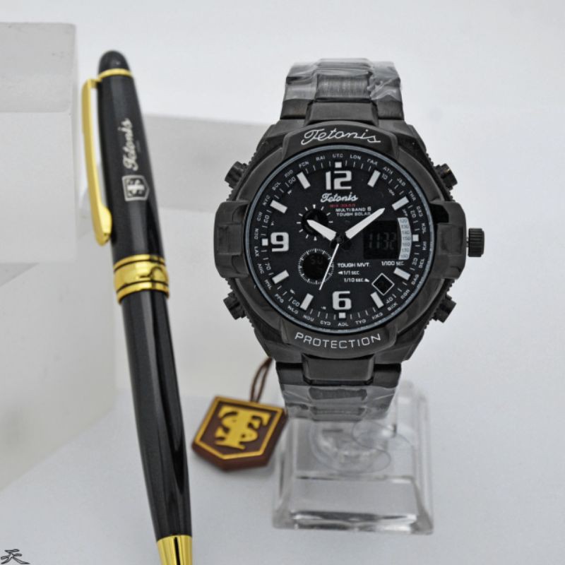 Jam Tangan Pria Tetonis Original T1009MS Garansi 1 Tahun