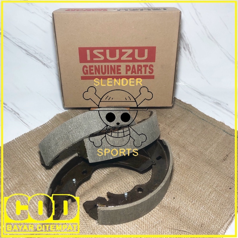 BRAKE SHOE TRAGA - KAMPAS REM BELAKANG TRAGA - BRAKE SHOE ISUZU TRAGA