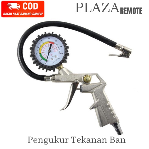 AIR BLOW GUN TEMBAKAN Kompresor Udara PREASURE GUN TIRE INFLATOR alat pengisi DAN TES TEKANAN angin ban mobil - motor Inflator 3IN1 Coupler