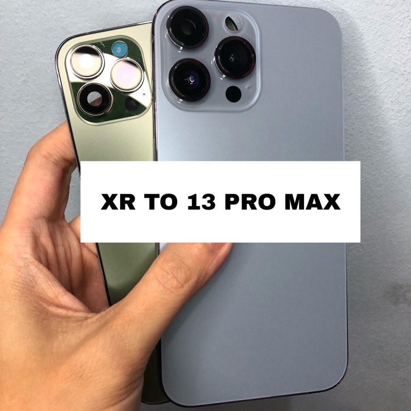 CASING BACKDOOR HOUSING IPHONE XR CUSTOM IPHONE 13 PRO MAX