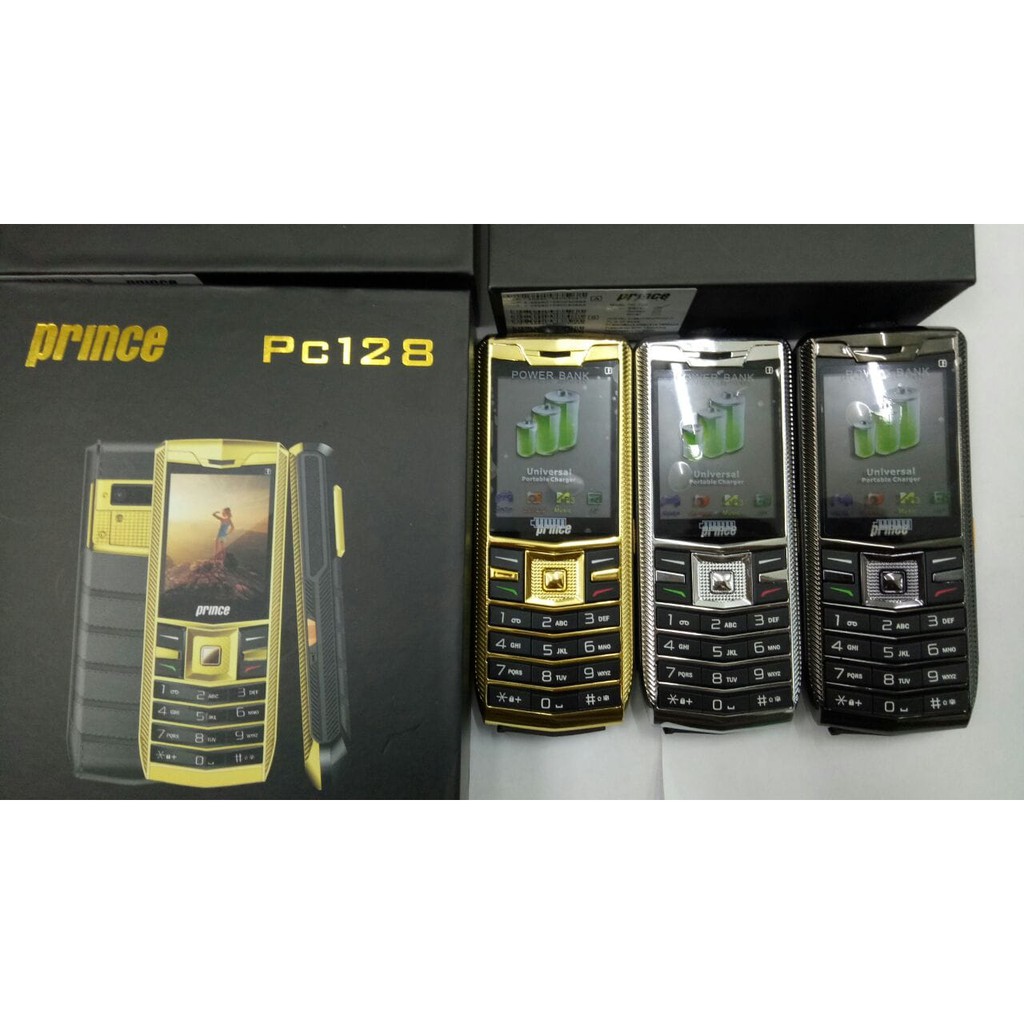 Terlaris PRINCE PC128 VERTU FERRARI PC 128 TRIPLE 3 KARTU SIM