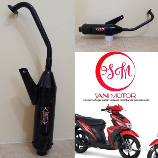 Knalpot Racing Mio Z Merk CSR Mberrr