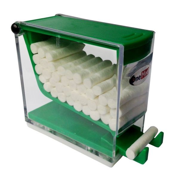 Dental Cotton Roll Dispenser Hijau OneMed OJ