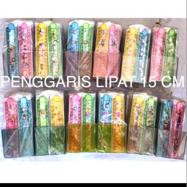 

Penggaris lipat karakter