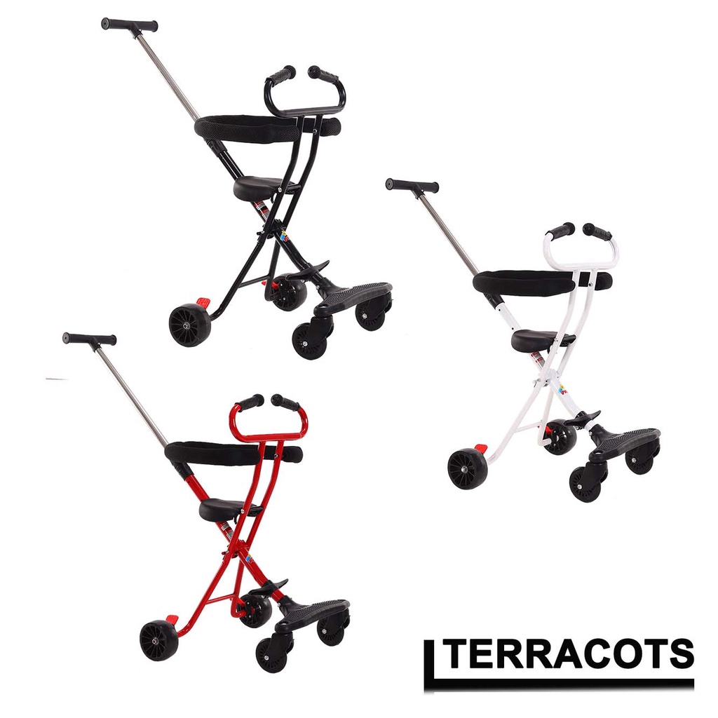 Ezzy Stroller PMB Micro Trike Roda 4 Kursi Dorong Ezzy stroller EZ-01 Stroller Dorong Bayi Travellin