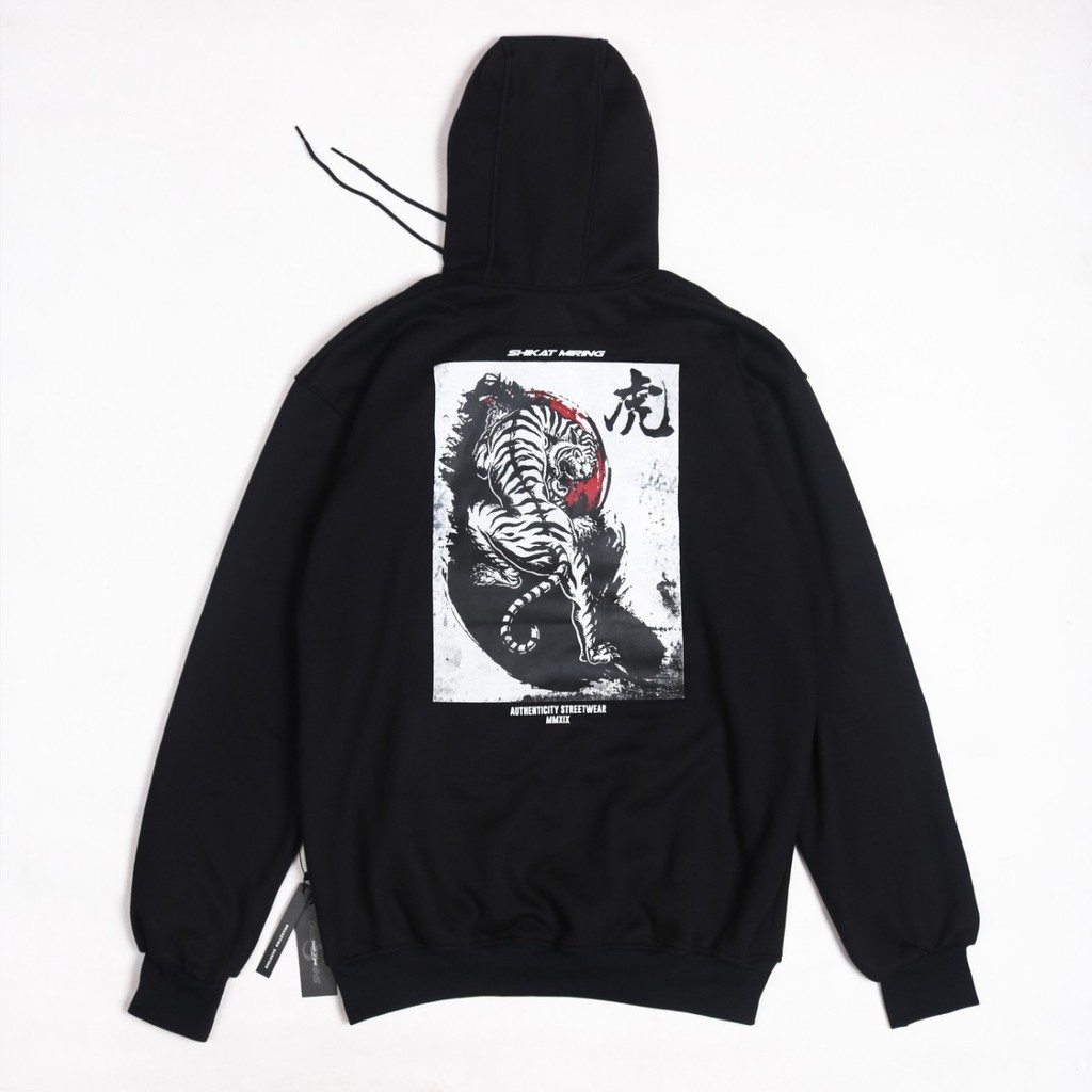 Jaket Hoodie SKM ALPHA TIGER Unisex Good Brand