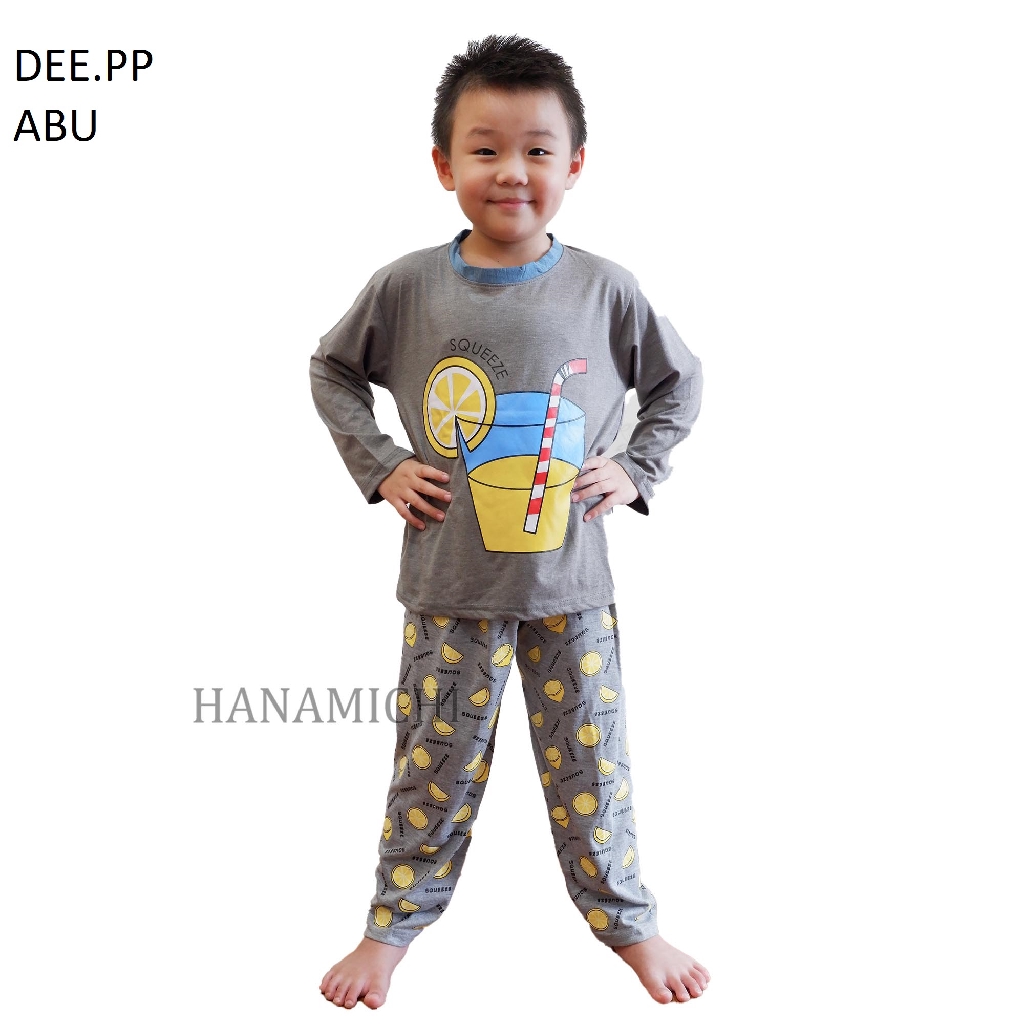 Hanamichi DEE.PP Piyama Anak Lengan Panjang