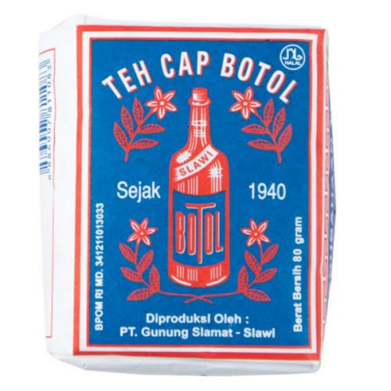 

Teh Cap Botol Biru 80g