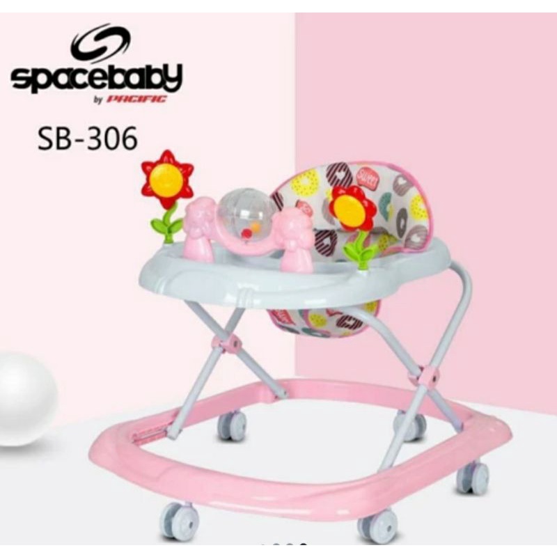 Baby Walker Space Baby Sb 306 Musik Lampu Toys By Pacific FREE PACKING DUS+BUBBLEWARP