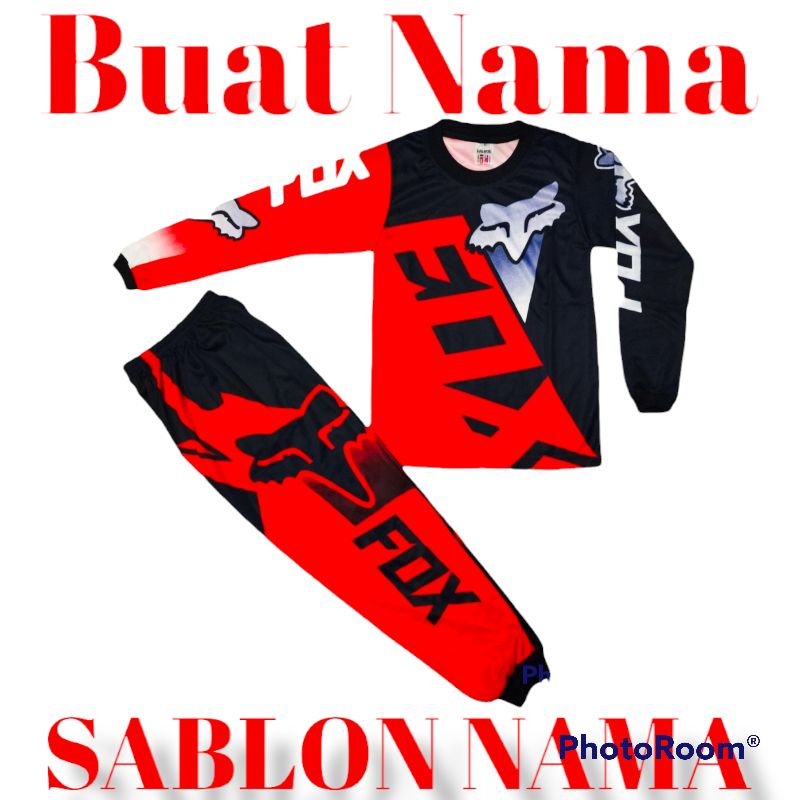 SETELAN JERSEY MOTOR CROSS, SETELAN BAJU ANAK MOTOR BALAP, SETELAN BAJU ANAK MOTOR TRAIL