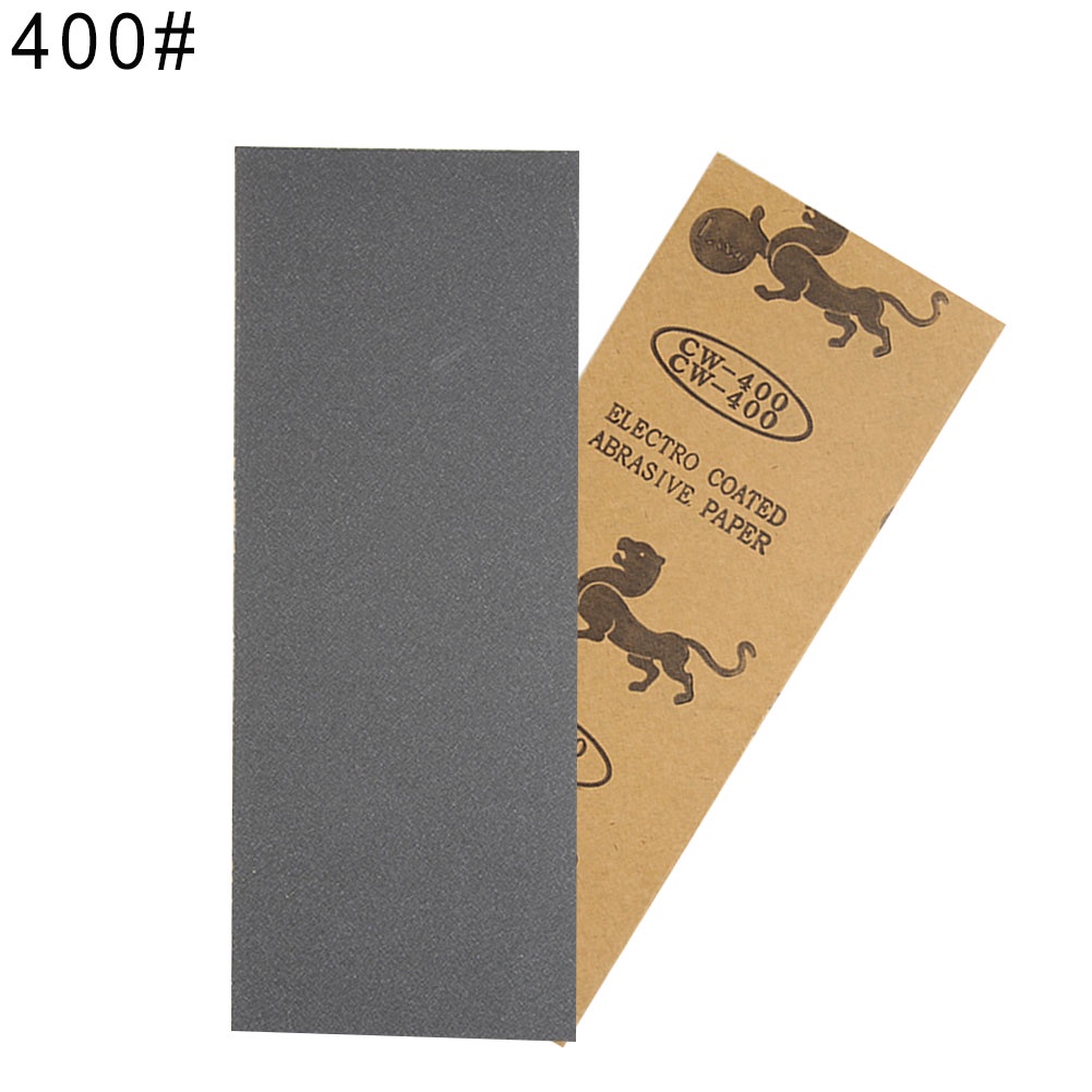canaan Wet Dry Sandpaper Sheets 400/600/800/1000/1200/1500/2000/2500# Grit Polish