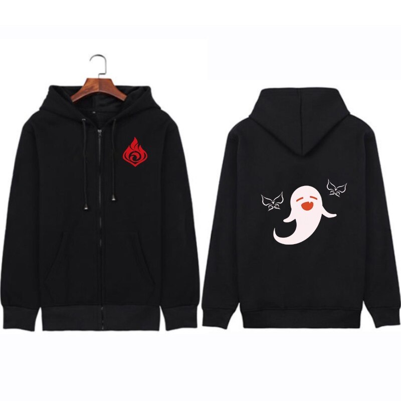 Jaket Hoodie Genshin impact  Hu Tao  Resleting Genshin Impact Xiao Hutao Hoddie  Wibu  Anime