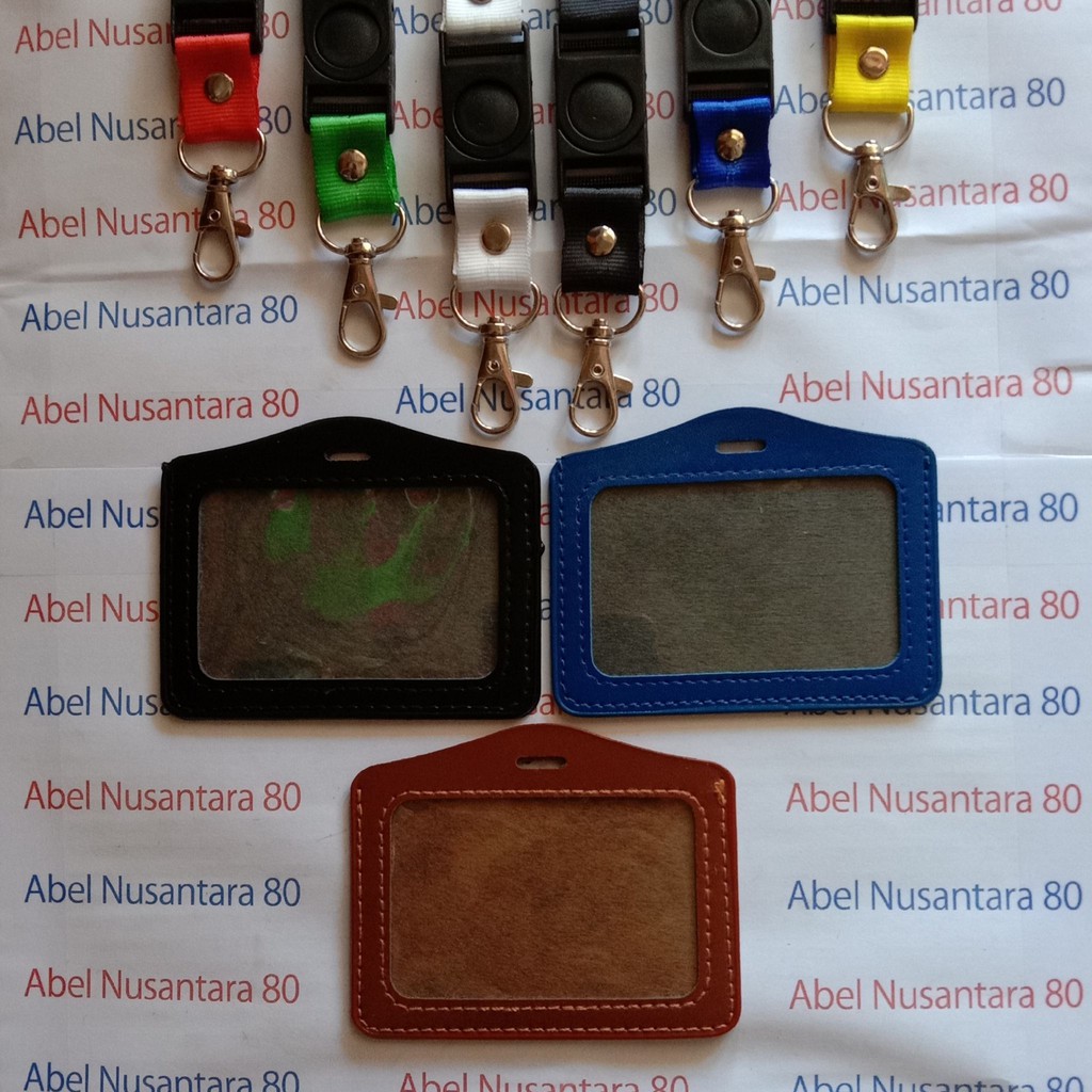 

Paket Casing ID Card Kulit Tidur dengan Tali Kait 2cm Stofer