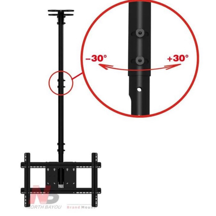 Bracket TV Ceiling Atap NBT560-15 / NBT 560 / NB T 560