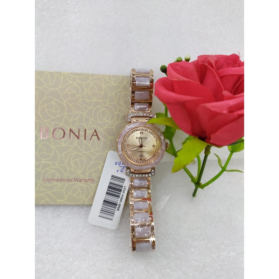 Jam Tangan Wanita Bonia BNB10664 Shapire Terbaru Original