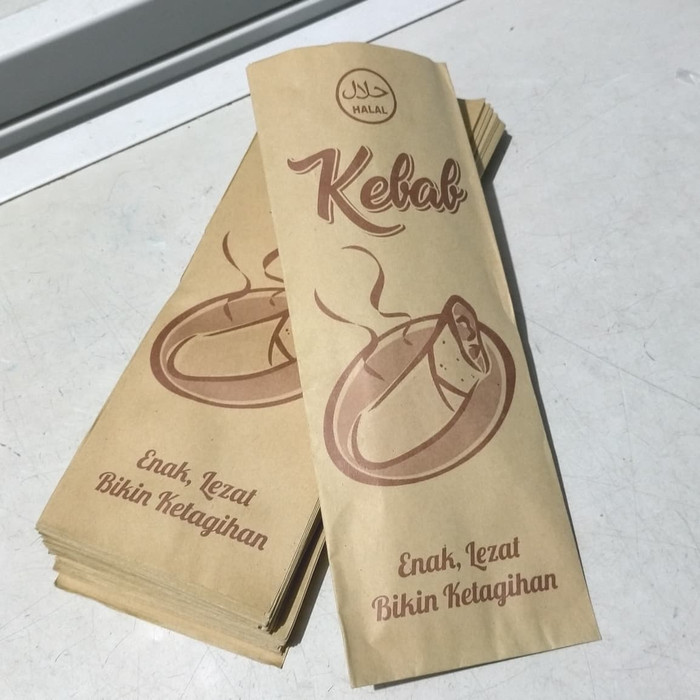 

87Ijy7Ttu Box Kebab Coklat Besar 50 Pcs T6Tdsr59