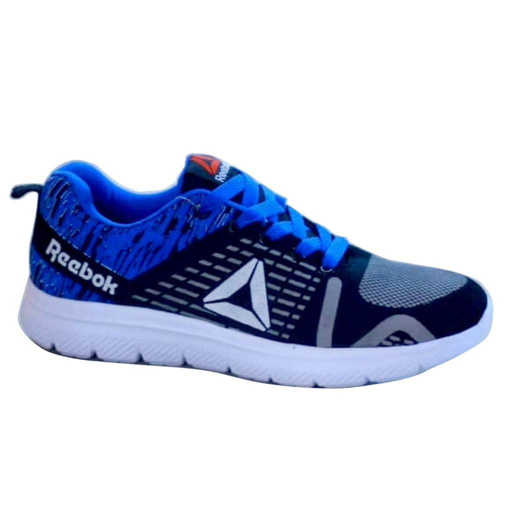 Sepatu sneaker sport biru Rbk_fs original import running sport