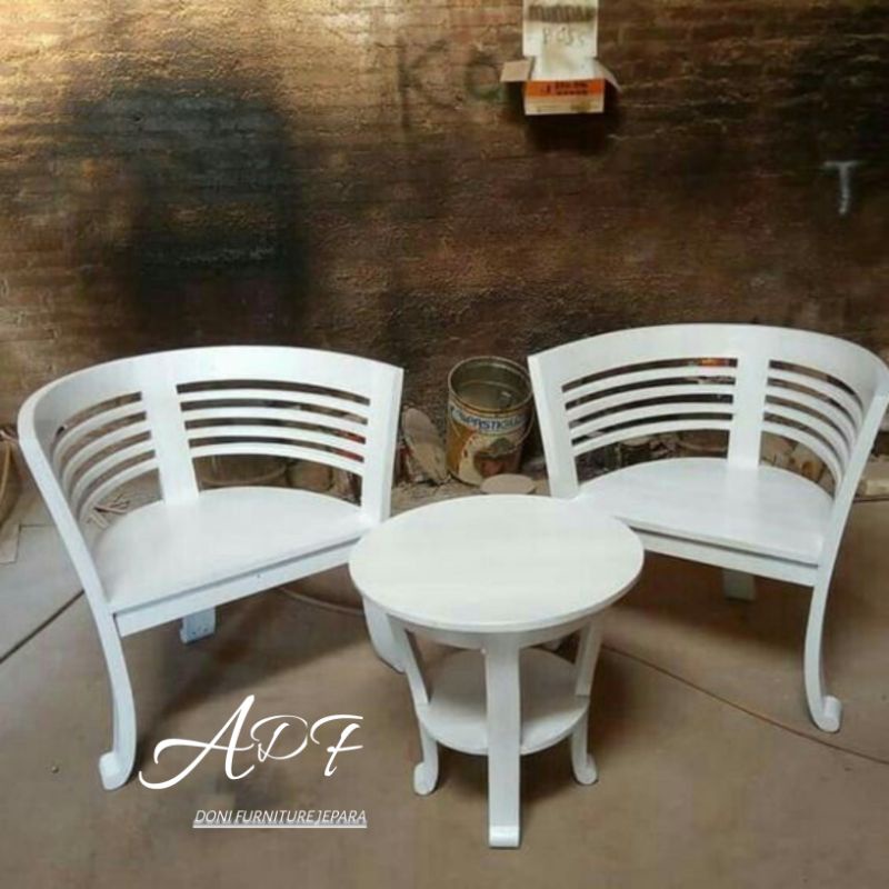 Kursi Teras Minimalis Kursi Teras Modern Kayu Jati