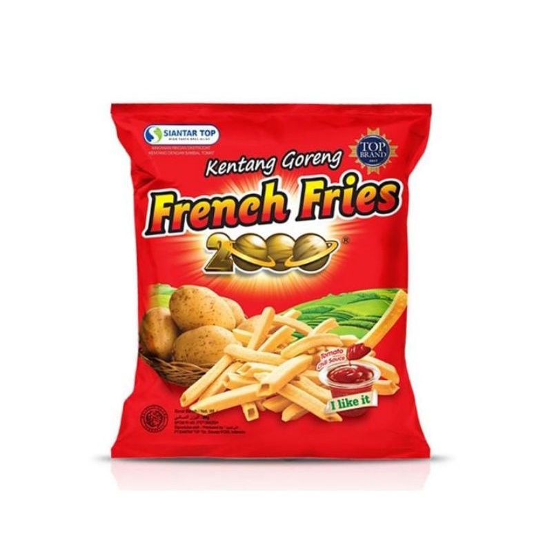 

French Fries 2000 Snack Kentang Goreng 24 g