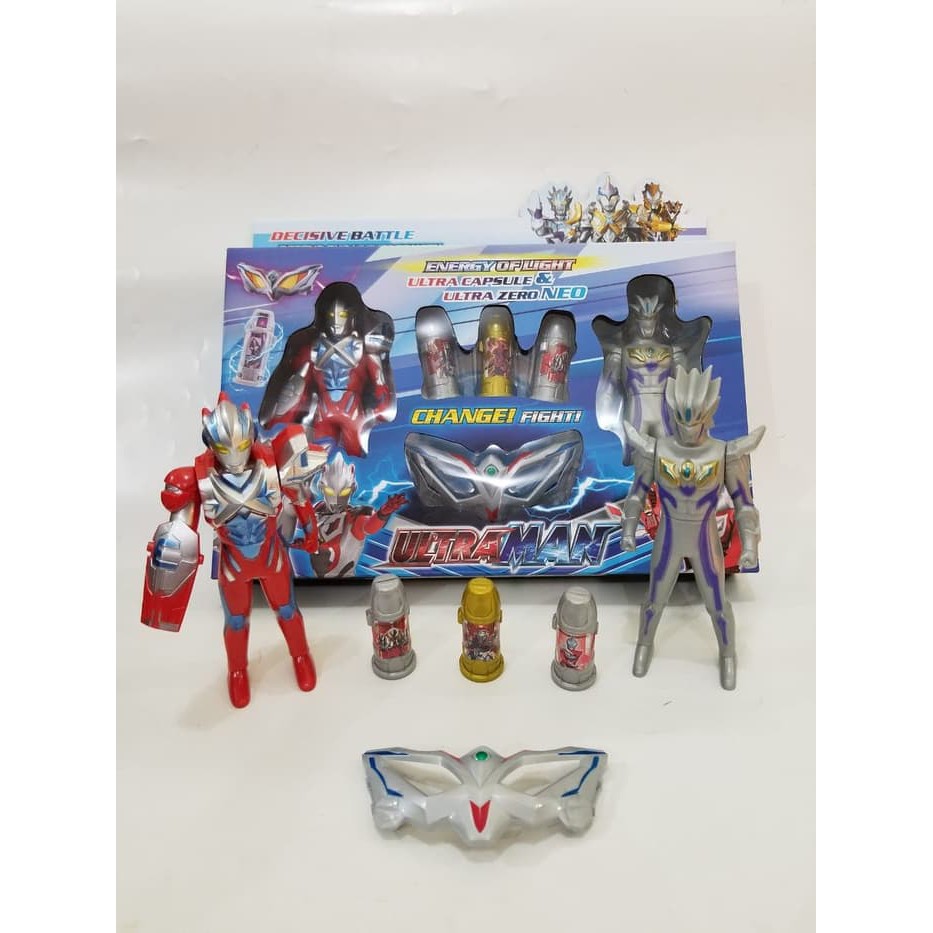 FIGURE ULTRAMAN ISI 2 PCS HF000-3 - MAINAN ANAK COWOK FIGURE