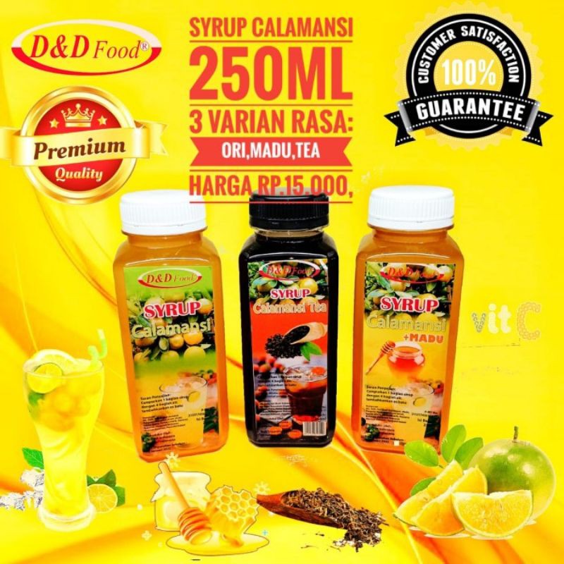 

Syrup kalamansi /jeruk kunci / lemoncui 250ml