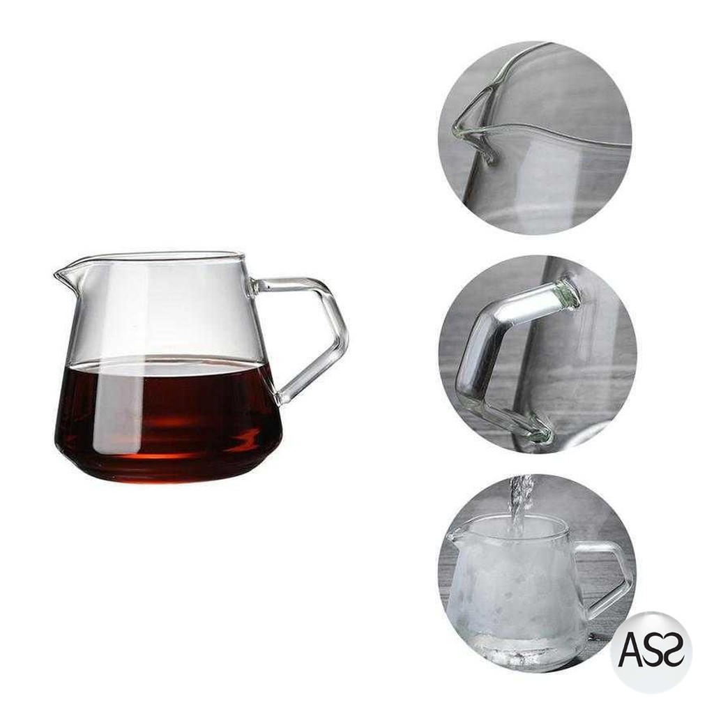 ASS Shop - OneTwoCups Coffee Maker Pot Kettle Teko Kopi Barista 400ml - AI101