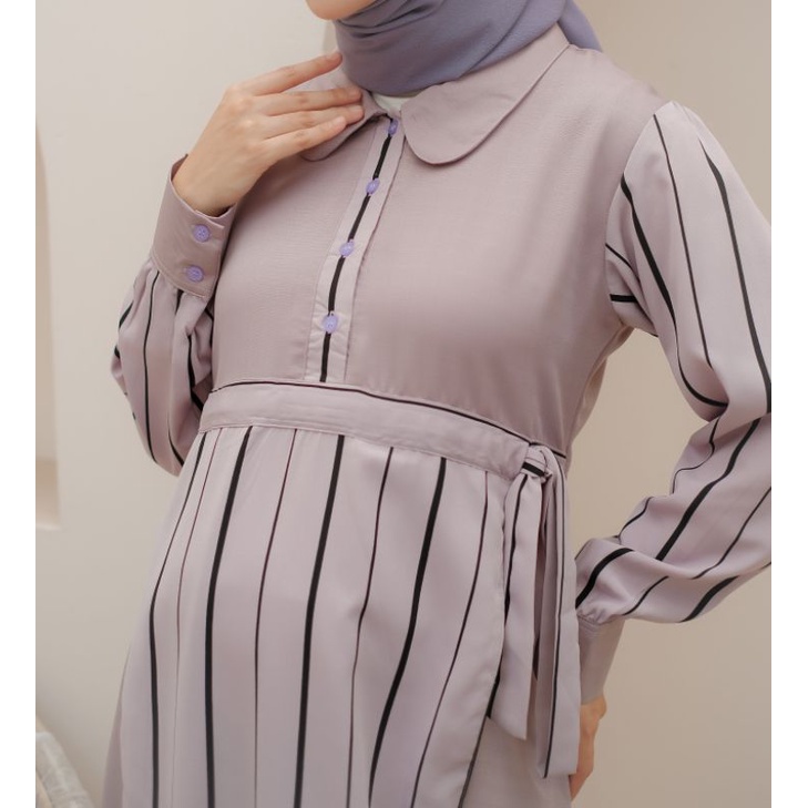 Baju Couple Muslim Haya Salur Bukan Baju Hamil