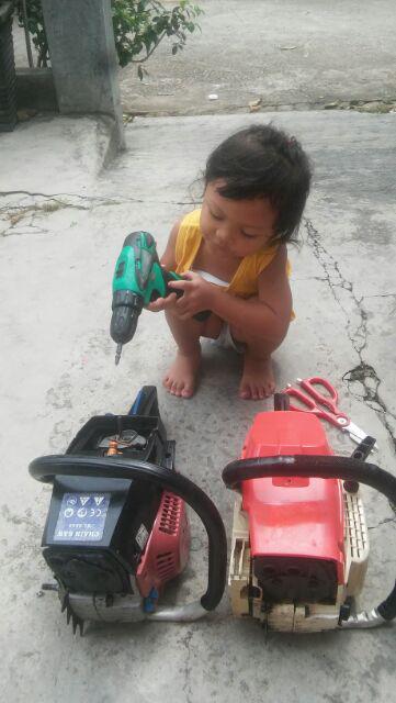 Rewind Spring Recoil Per Dobel Selahan Engkol Mesin Chainsaw Sinso Mini Tipe 5800 Easy Start