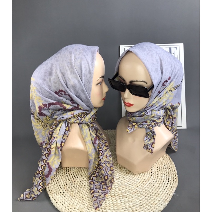 Jilbab Motif Voal segiempat-14