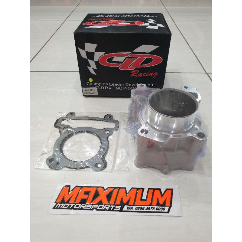 cylinder block jupiter mx ceramic dan piston kit 63mm CLD
