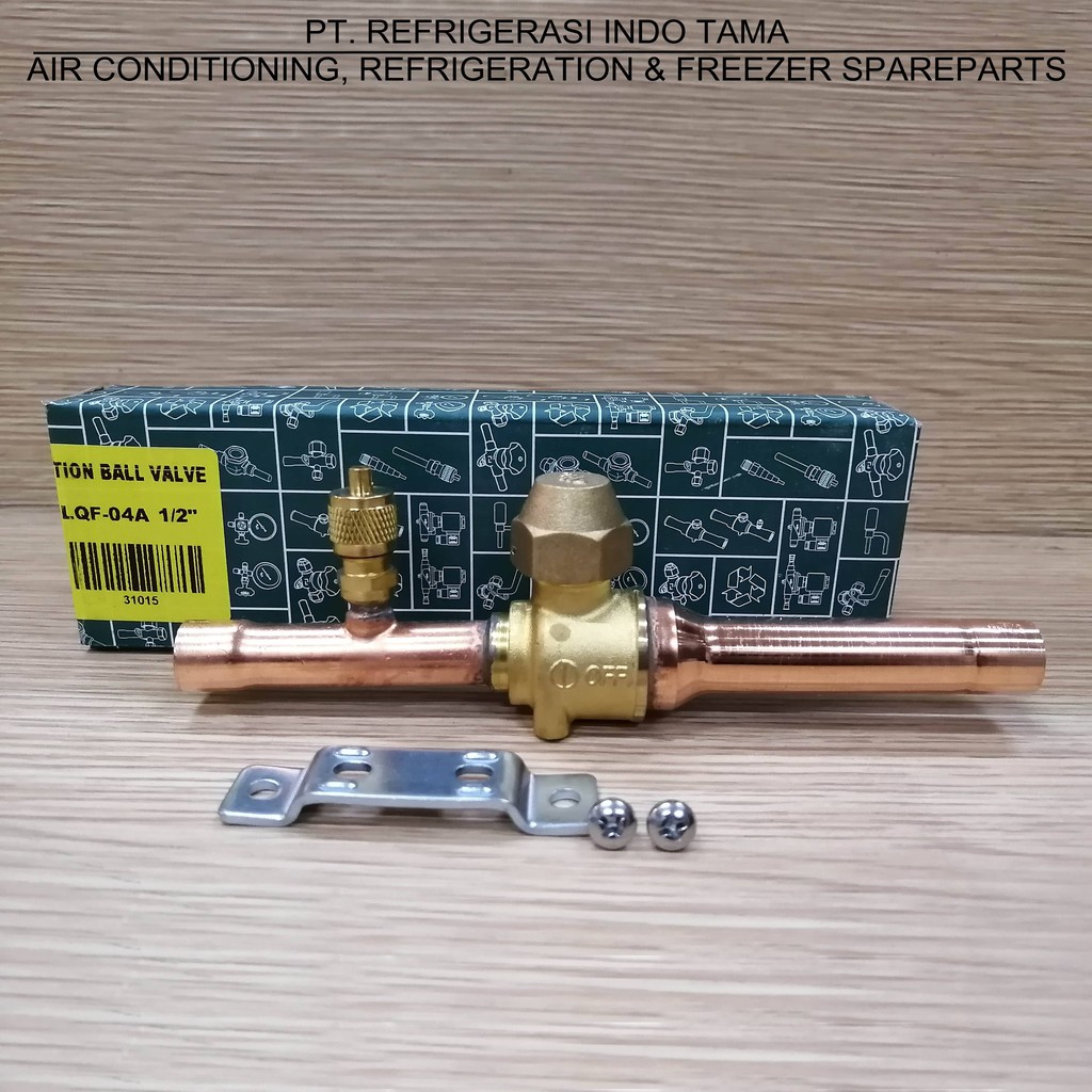 BALL VALVE REFRIGERANT 1/2" + PENTIL SCV-11-4S