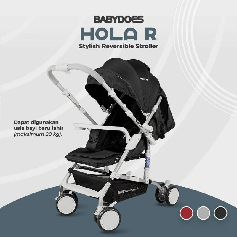 Stroller Reversible Babydoes Olla R / Olla R+ / Olla R+ Looney Tunes / Kereta Dorong Bayi