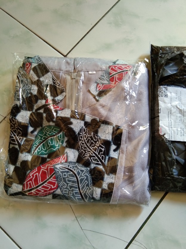 Batik Tunik Shibori Jumputan Terbaru Size S-3l / Hrb026 Yelbor