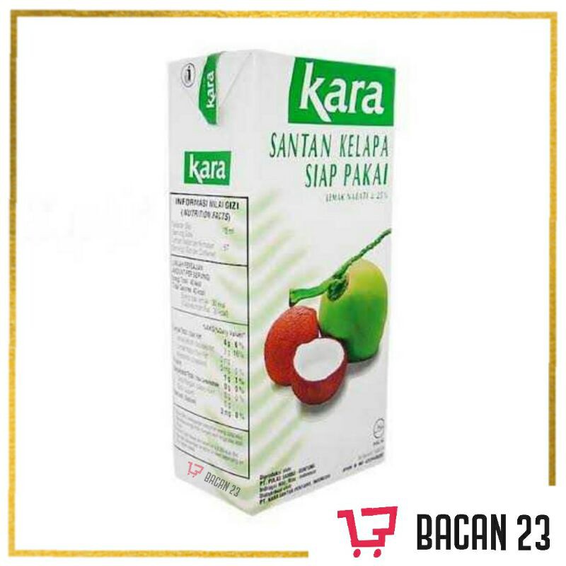 

Kara (Santan Kental Siap Pakai) 1 Liter / Bacan 23 - Bacan23