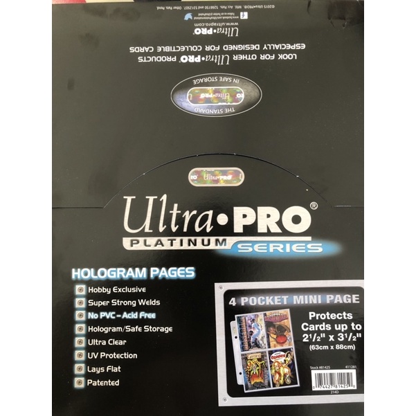 [1pcs] ultra pro sleeve a5 4p 2ring/ultrapro sleeve photocard/ultra pro a5 4p 2holes binder photocar