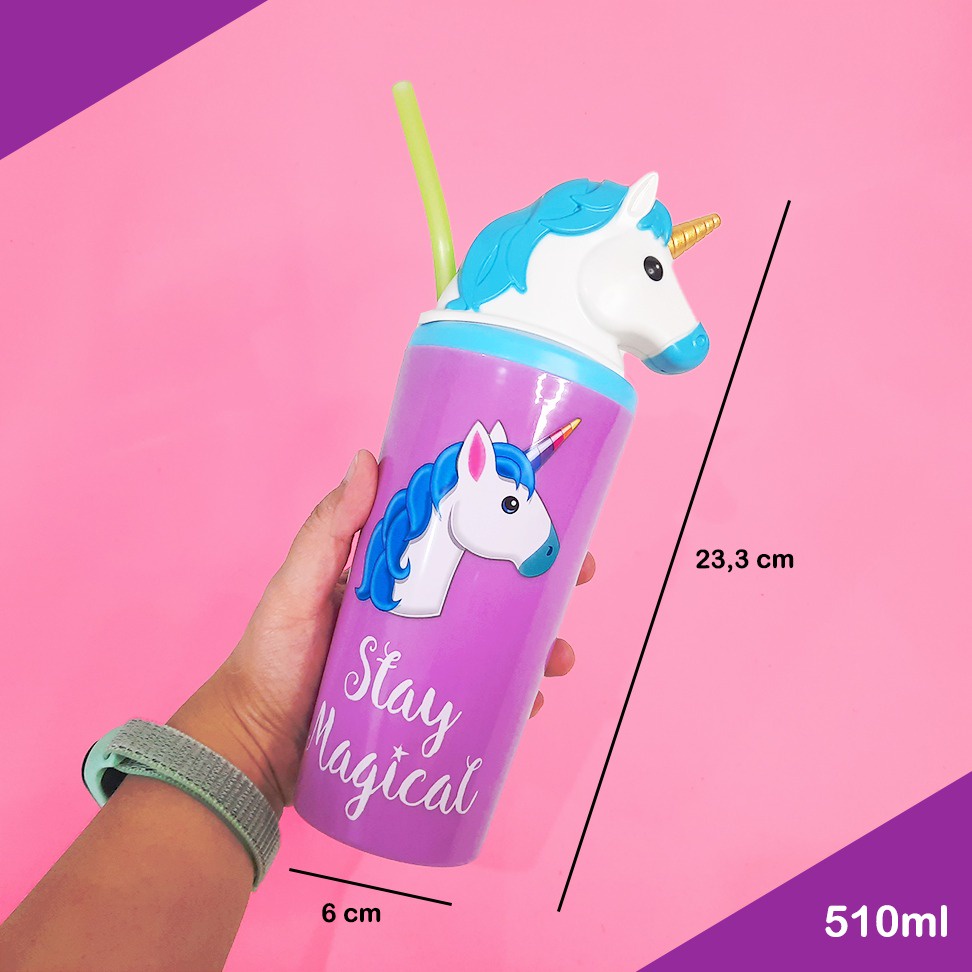 ORIGINAL COOL GEAR TUMBLER UNICORN 510ml 7934