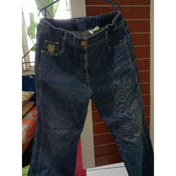 Jeans Kulot Highwaist Preloved