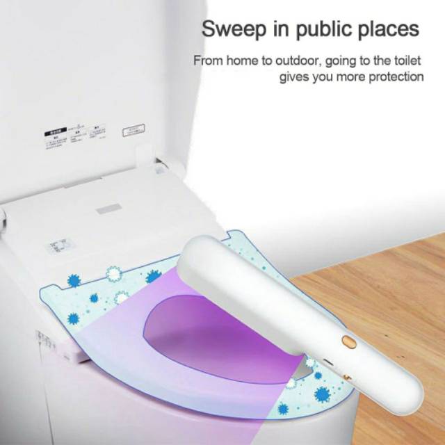 UV Steril Portable / UV Sterilizer Portable Pink n White Charger USB type C