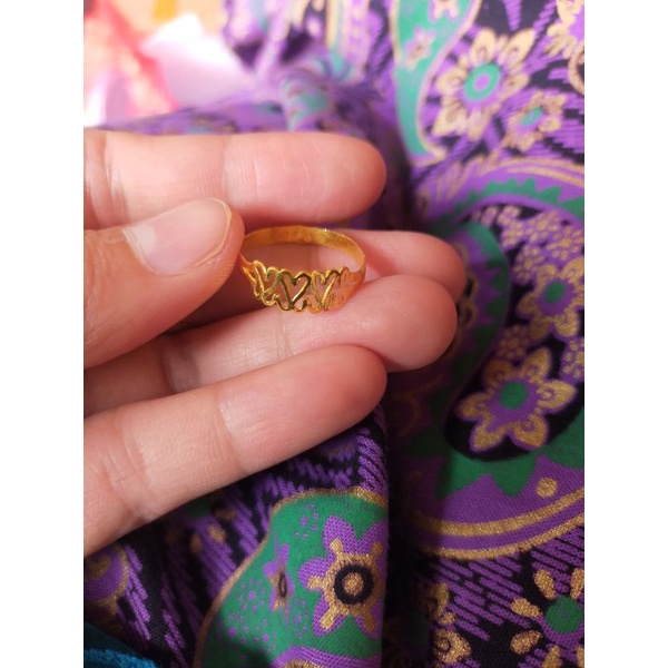cincin emas asli kadar 999