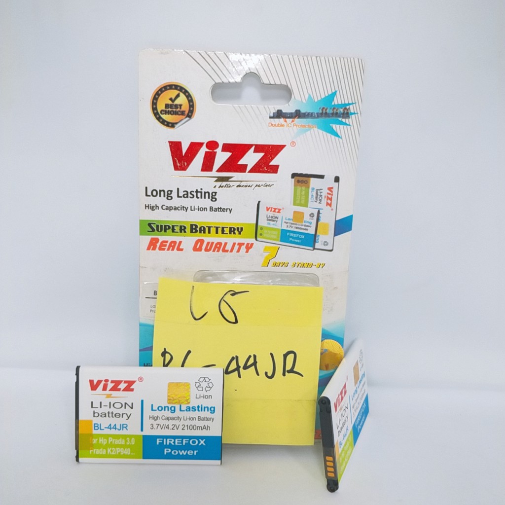 BATERAI ORIGINAL VIZZ DOUBLE POWER LG BL-44JR ATAU RADA 3.0 ATAU PxxDA K2 ATAU P940