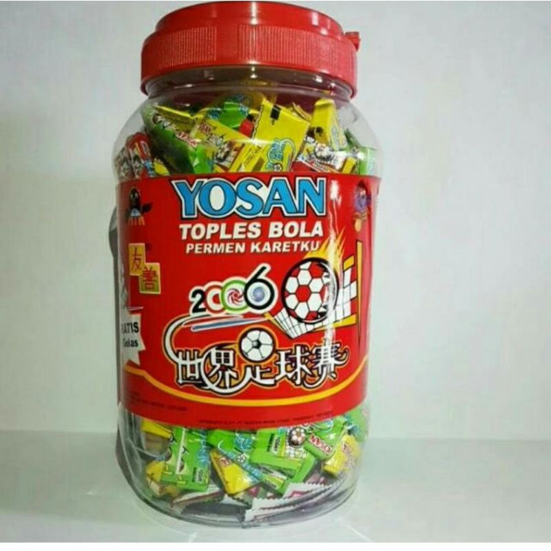 

Permen Karet Yosan 1 Toples