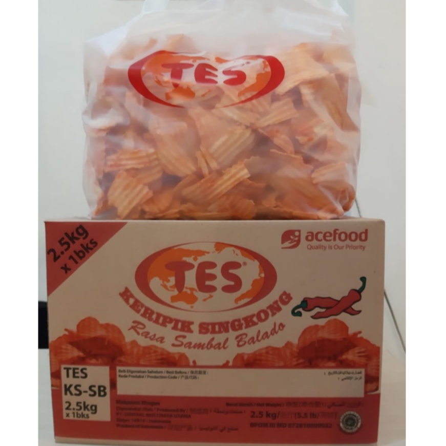 

TEs singkong bakar balado 2,5kg