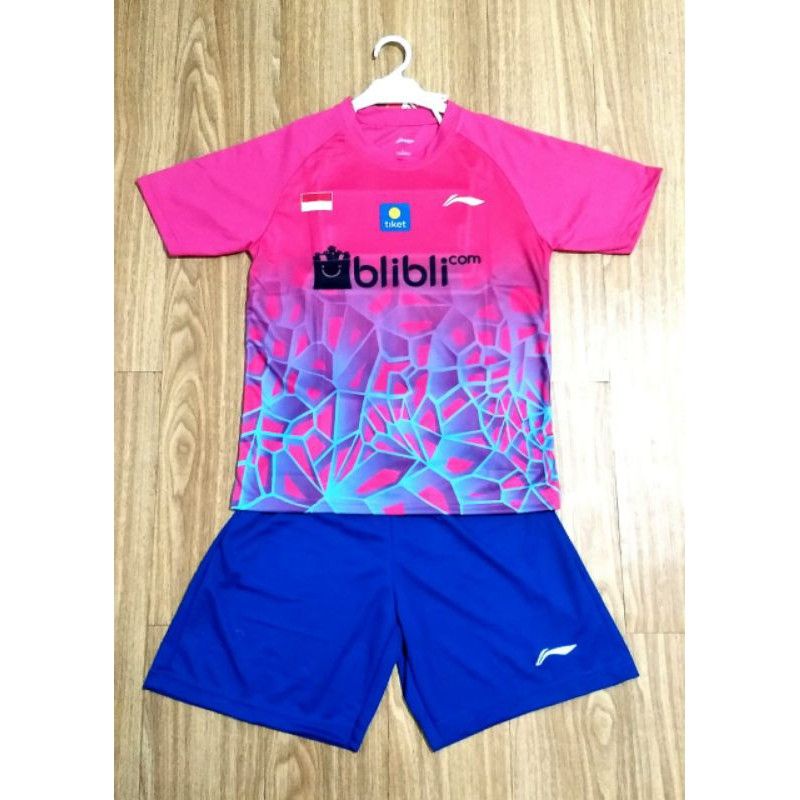 BAJU SETELAN BADMINTON ANAK VICTOR V135