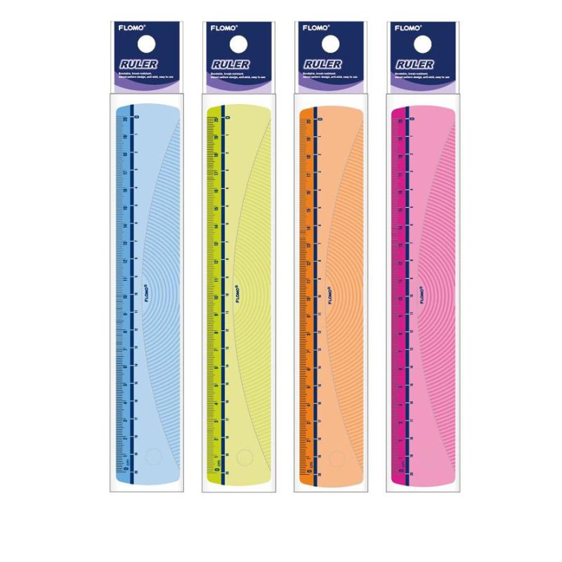

Asaba Stationery - Flomo Penggaris Sekolah Soft Ruler 20 cm