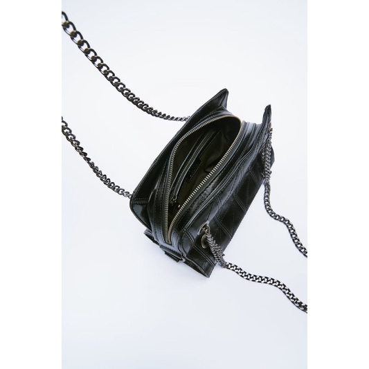 ZR Shoulder Bag Black Glossy