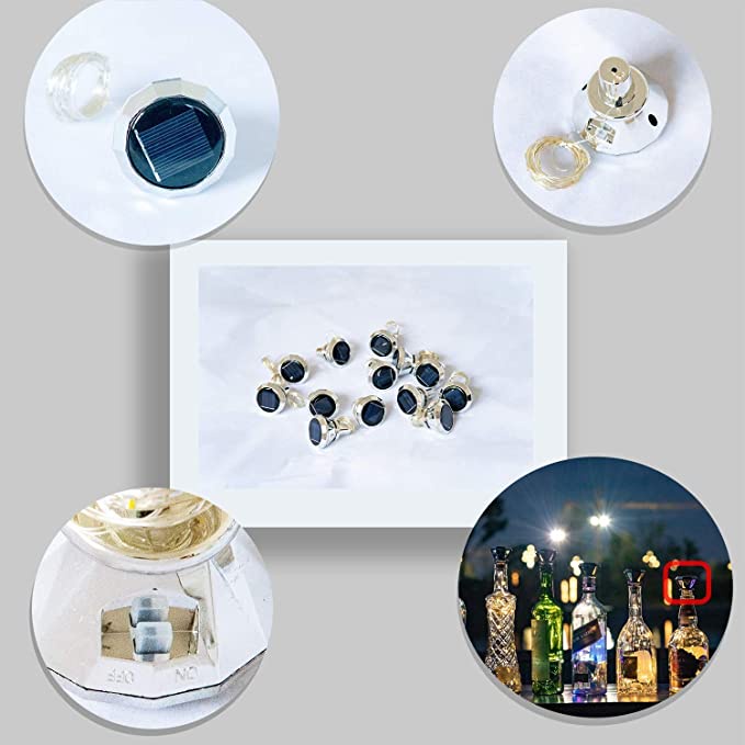 (Recommend) Lampu Tumblr LED Bentuk Berlian Panjang 2M Untuk Dekorasi Natal
